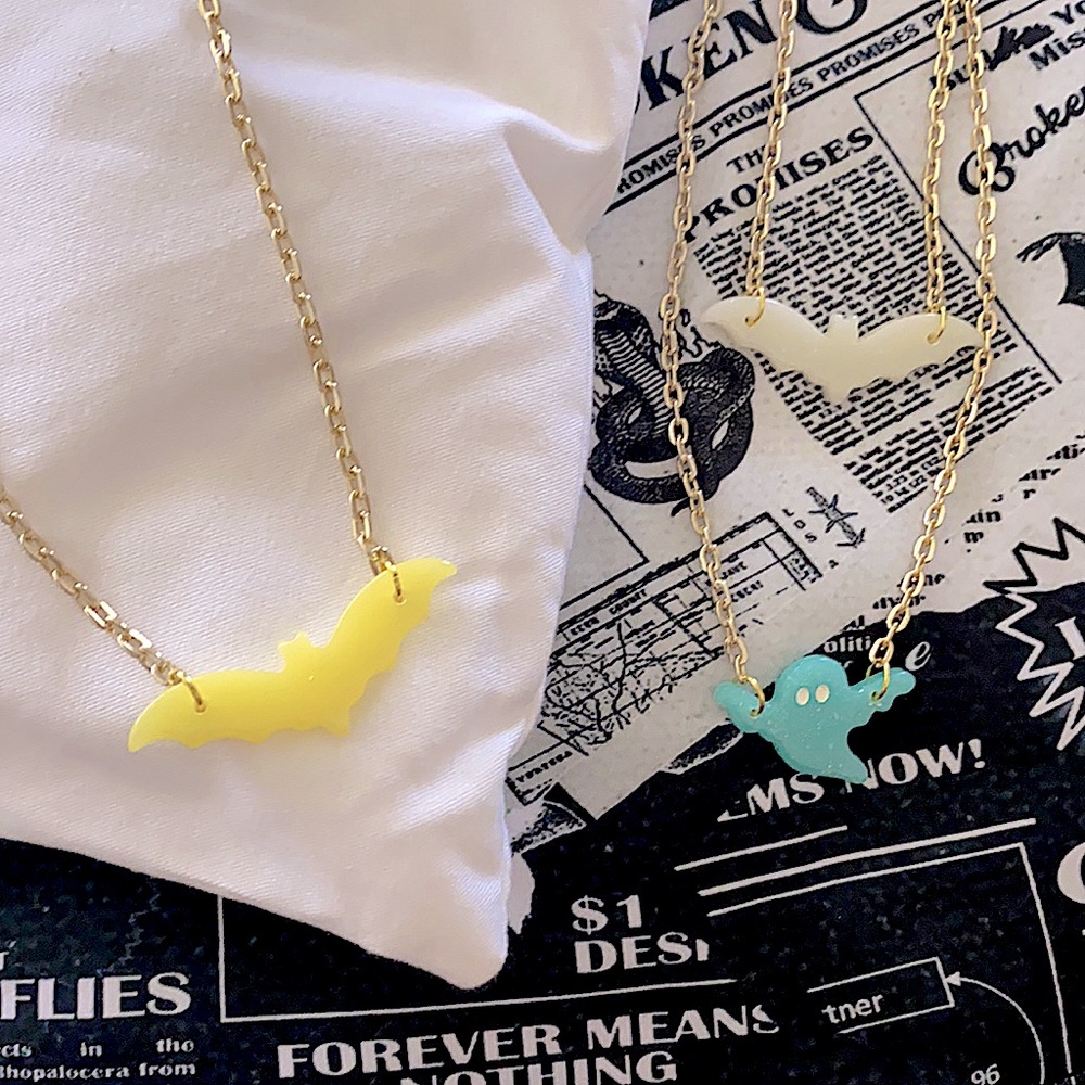 Bats 🦇 & Ghosts👻 necklaces
